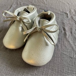 Baby Silver Moccasin